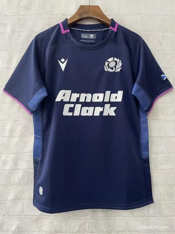 2026 Scotland home Navy Blue Jersey