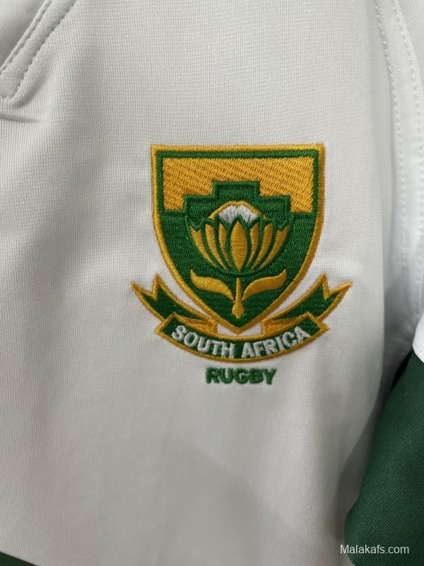 2026 South Africa Away White Rugby Jersey
