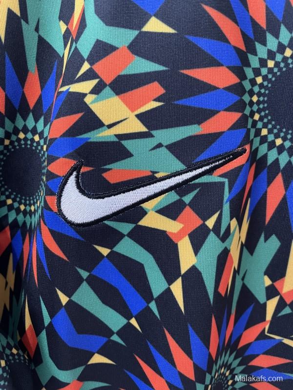 2026 South Africa Springboks Multicolor with Kaleidoscope Sunburst Jersey