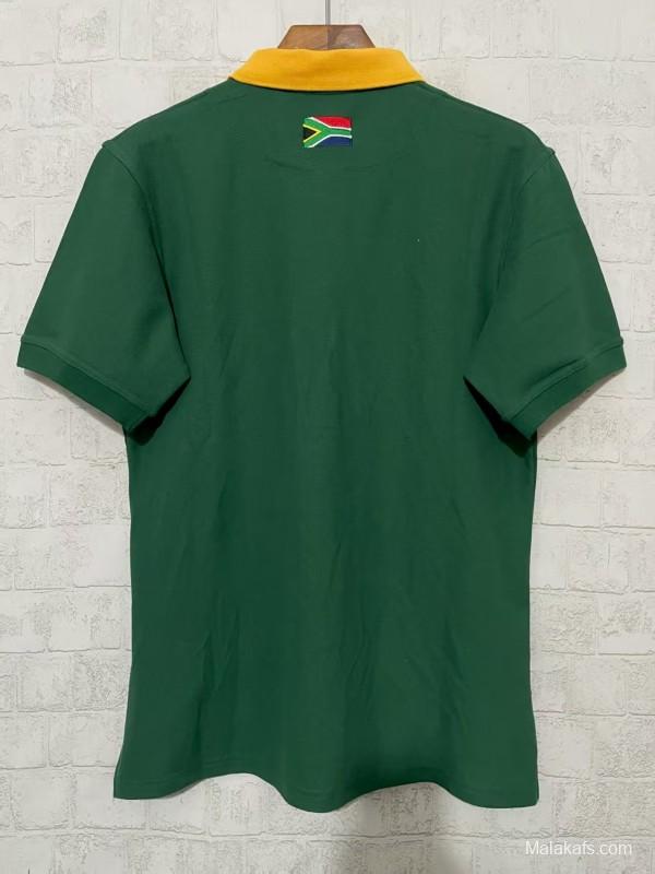 2026 South Africa Green Polo Rugby Jersey
