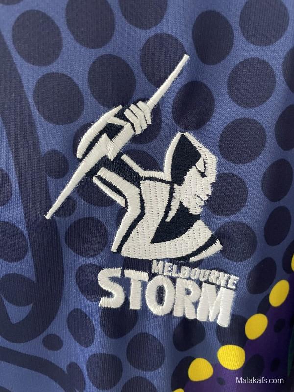 25/26 Melbourne Storm Navy with Indigenous Art Jersey