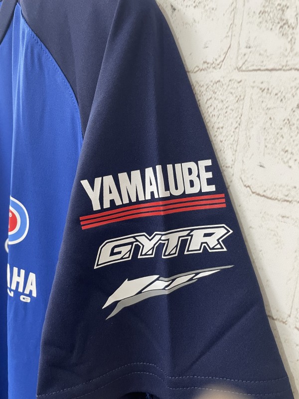 2025 F1 Yamaha PATA Racing Team Blue with Navy Raglan Sleeves Jersey