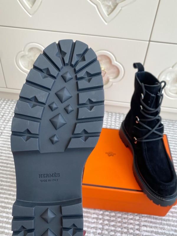 H Classic Boots 2025/SS Autumn Winter New Arrival Equestrian Style Timeless Design - LY00400