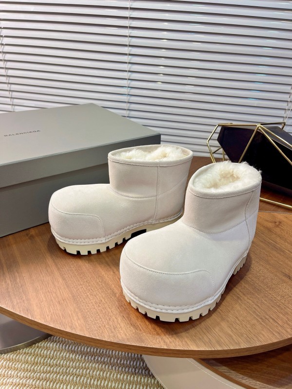 Balenciaga 2025 SS Oversized High-Heel Snow Boots - AS00500