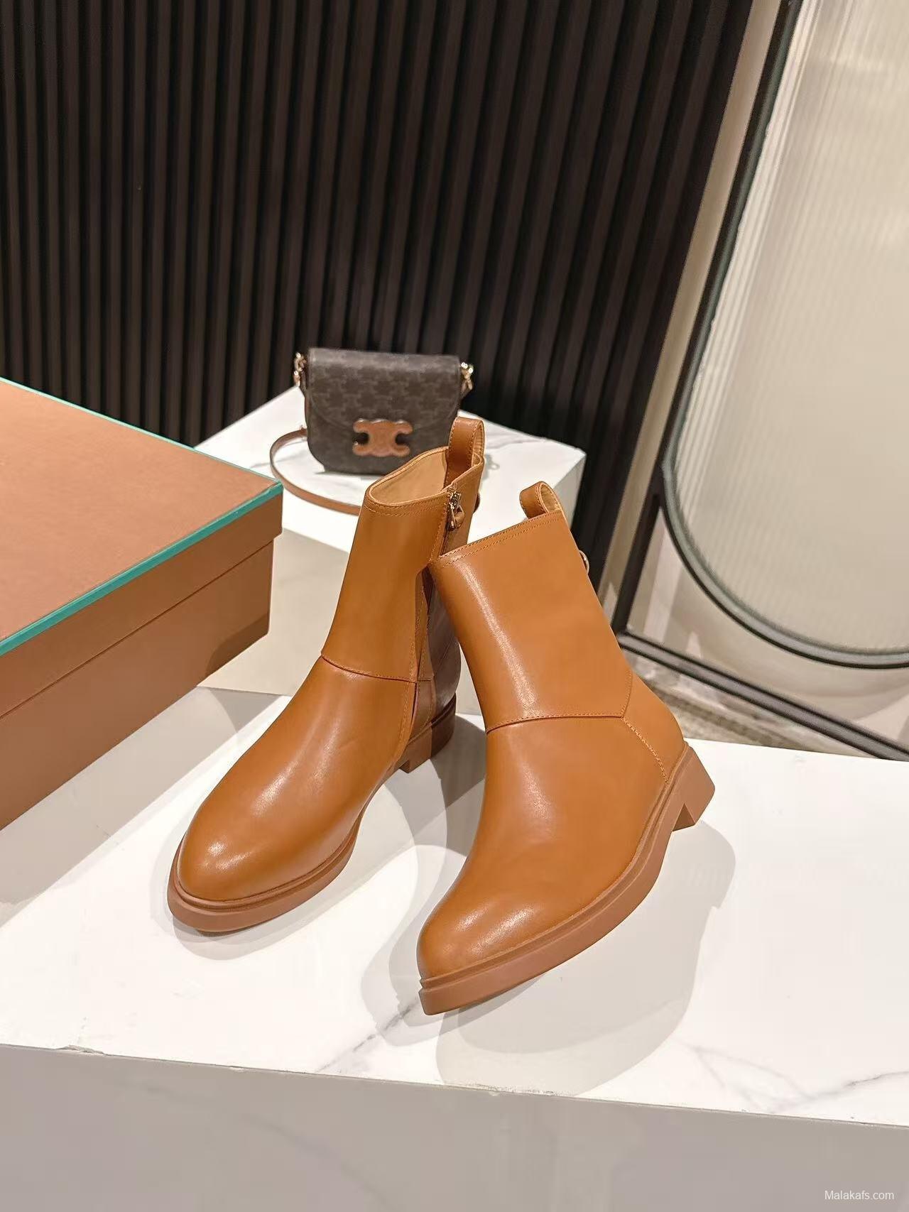 Loro Piana Autumn Winter 2025 SS Old Money Style Ankle Boots - LY00370/LY00410