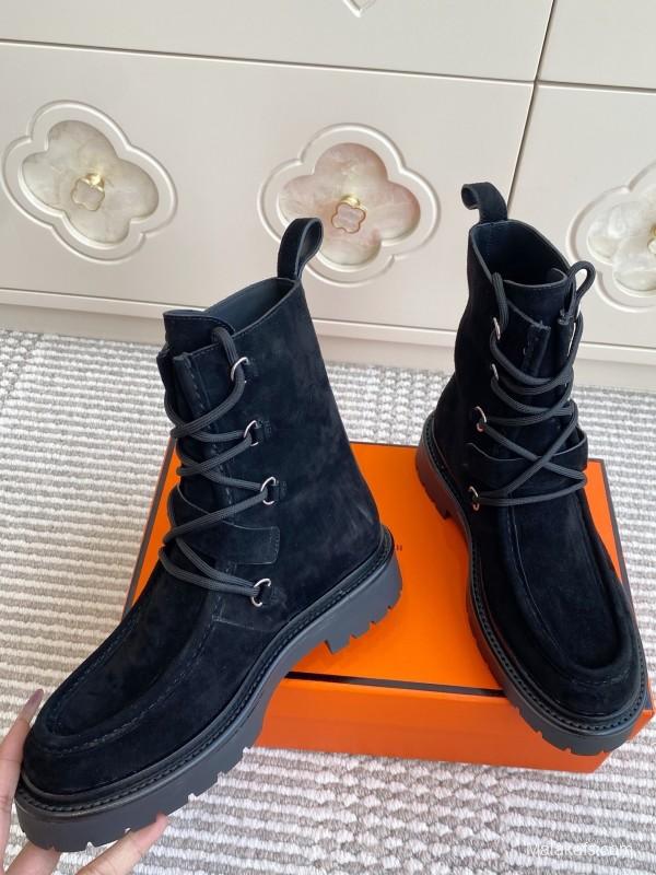 H Classic Boots 2025/SS Autumn Winter New Arrival Equestrian Style Timeless Design - LY00400