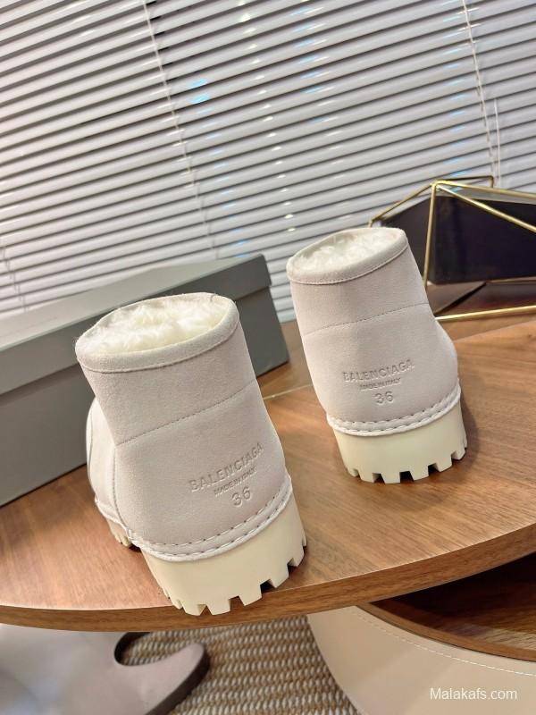 Balenciaga 2025 SS Oversized High-Heel Snow Boots - AS00500