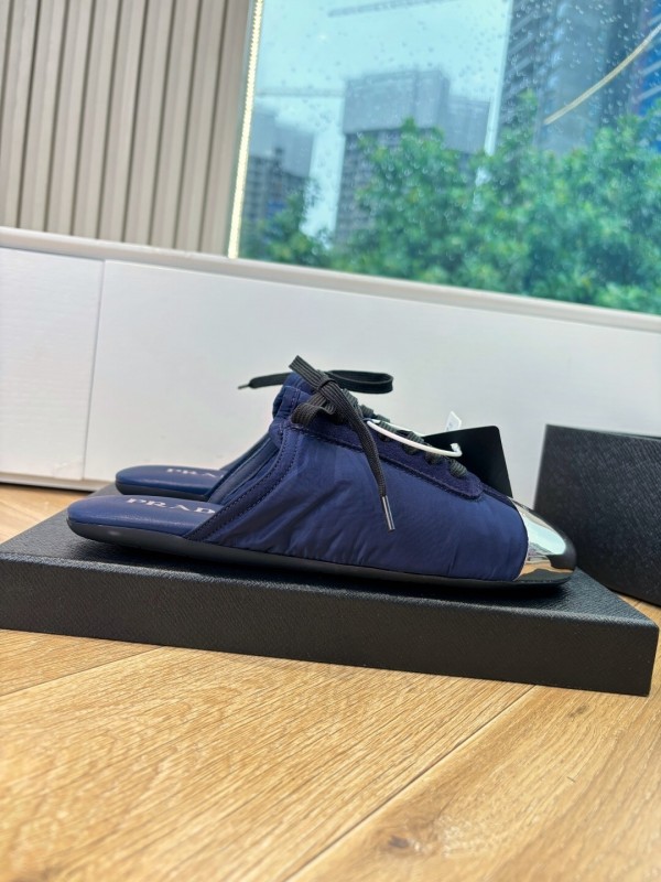 Prada 2025/SS Metal Toe Thin Sole Training Shoes Casual Shoes - LY00270