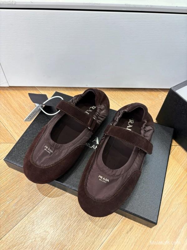 Prada 2025 SS Metal Toe Thin Sole Training Shoes Casual Footwear - LY00260