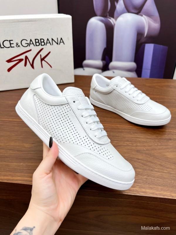 Dolce & Gabbana 2025 SS Casual Shoes with Exaggerated Fashion Style - AS00270