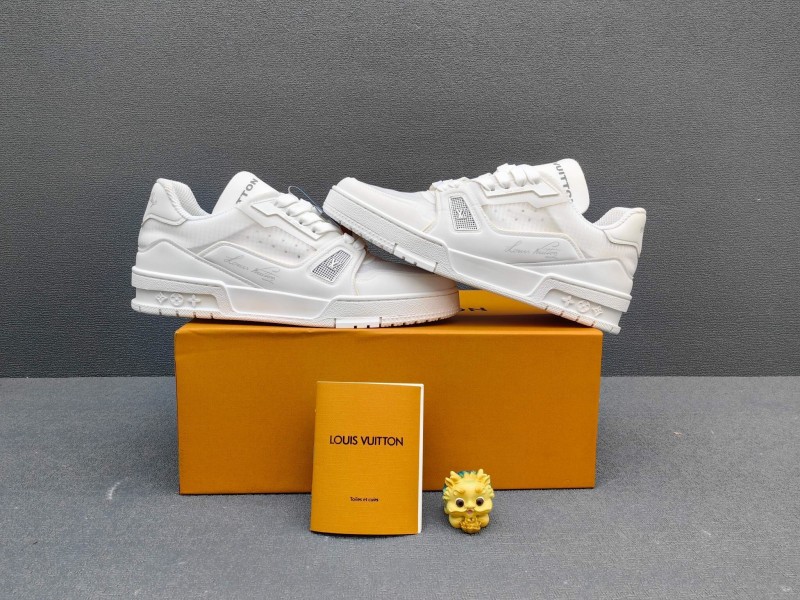Lv Tarine Retro Basketball-Inspired Trainers - AS00400