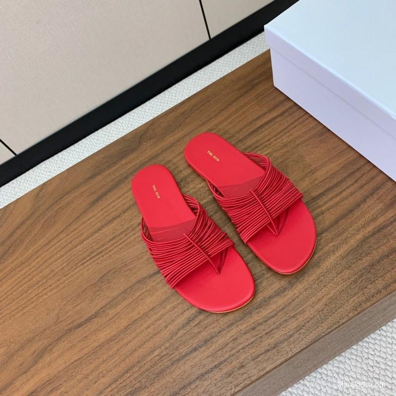 The Row Roman Net Sandals 2025 SS Minimalist Design - KFY00210