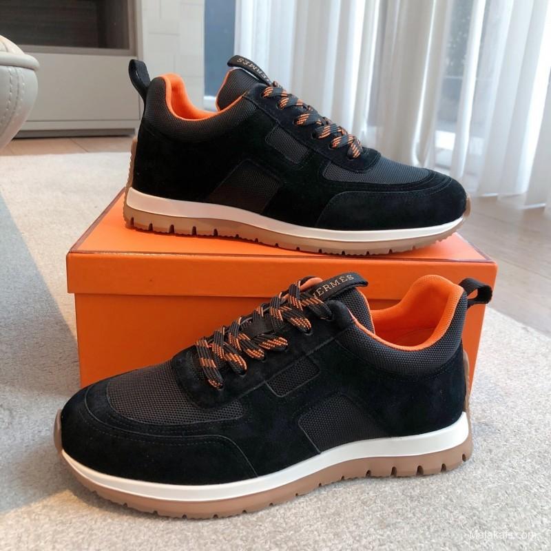 H Boot-Type Chelsea Boots with British Color Blocking Design - AS00380