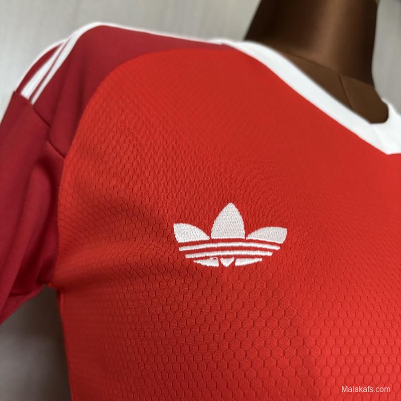 25/26 Women Flamengo Red Jersey