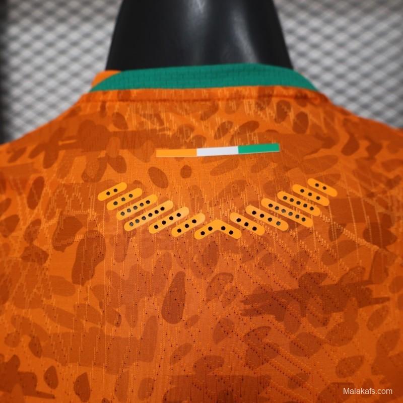 2026 Player Version Ivory Coast Home Jersey