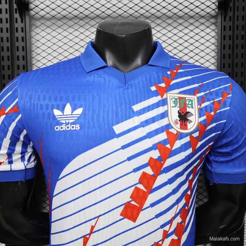 Player Version 2027 Japan Home Blue with Diagonal Graphic Jersey