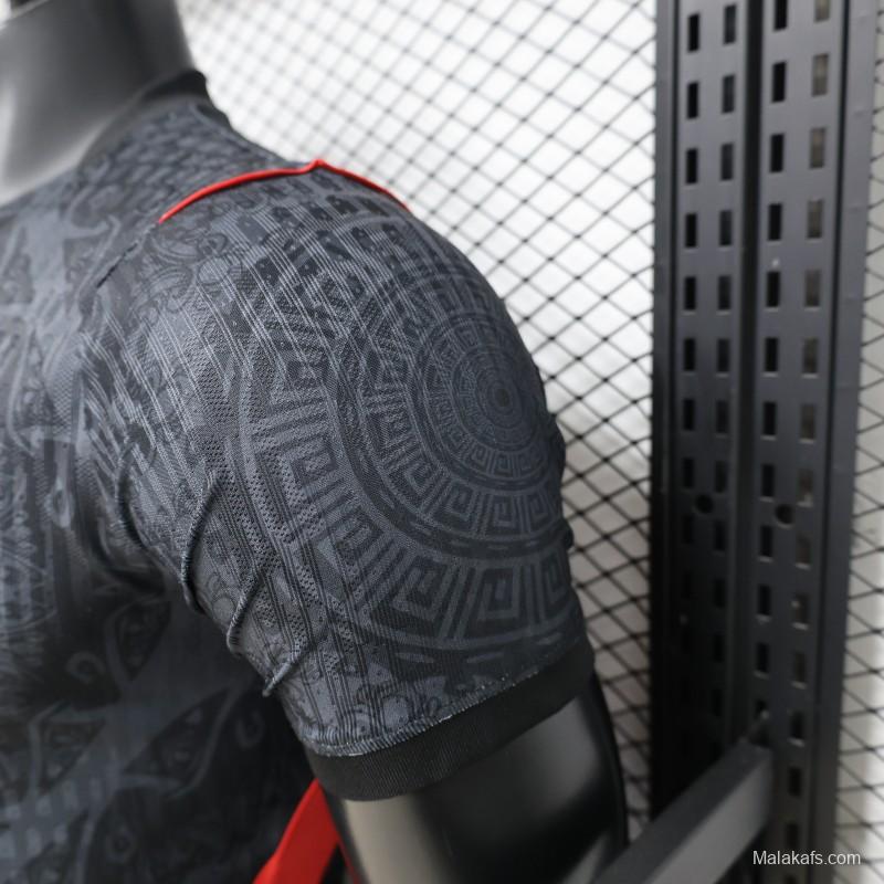 Player Version 26/27 FC Barcelona Dark Black & Red Special Edition Jersey