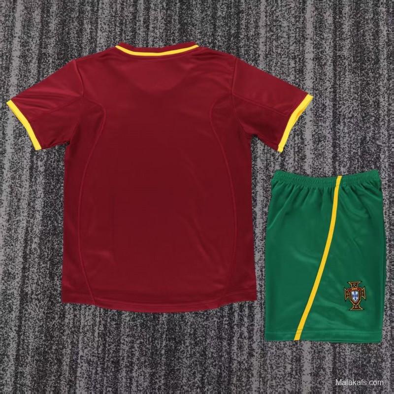 Retro 2000 Portugal Home Jersey