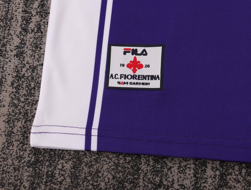Retro Kids 99/00 Fiorentina Home Jersey