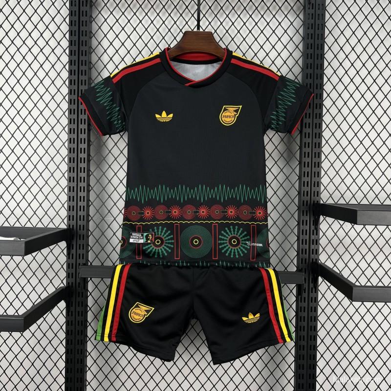 2026 Kids Jamaica X Bob Marley Away Jersey Kit