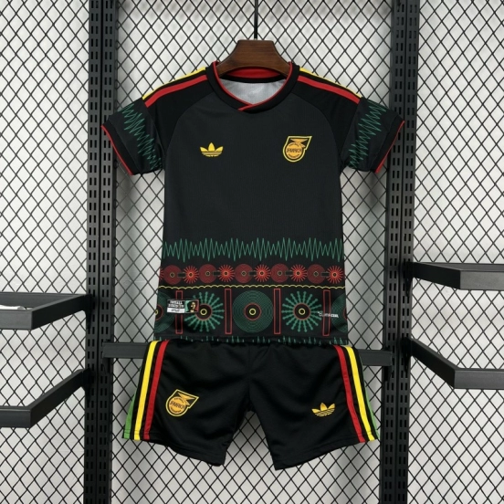 2026 Kids Jamaica X Bob Marley Away Jersey Kit