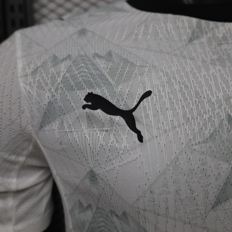 Player Version 2026 Egypt White with Grey  Away Jersey