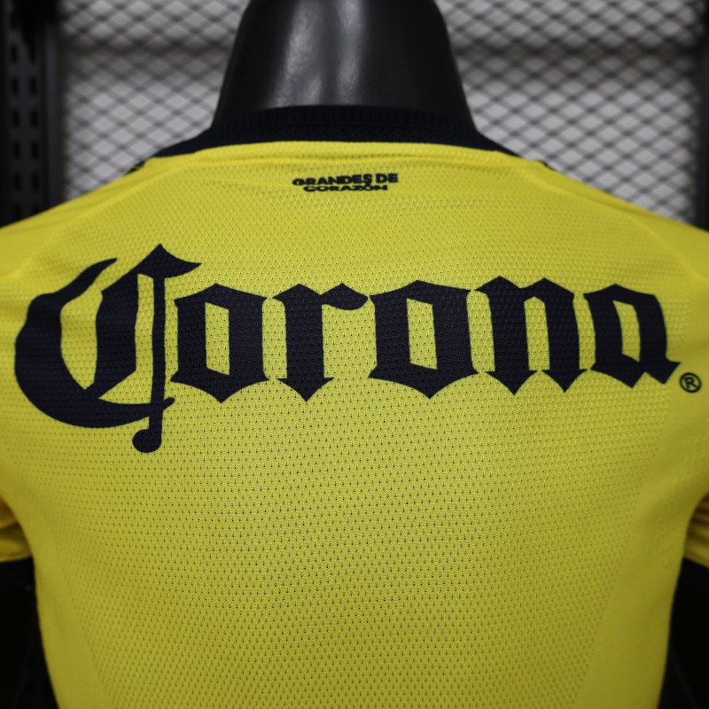 Player Version 26/27 Club América Yellow  Home Jersey