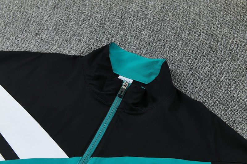26/27 Liverpool  Teal & Black Full Zipper Jacket Tracksuit + Long Pants