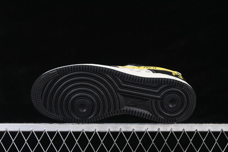 Nike Air Force 1 '07 Low Fendi Collaboration Casual Sneakers with Premium Leather Upper - LD1999-019