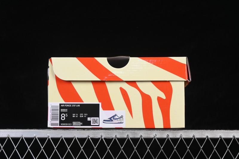 Nike Air Force 1 '07 Low Year of the Horse Limited Edition Navy Blue Basketball Shoes - XD0028-013