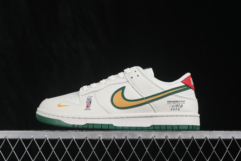 Nike SB Dunk Low World Cup Theme Custom Premium Low-Top Skateboarding Shoes - NH0601-495