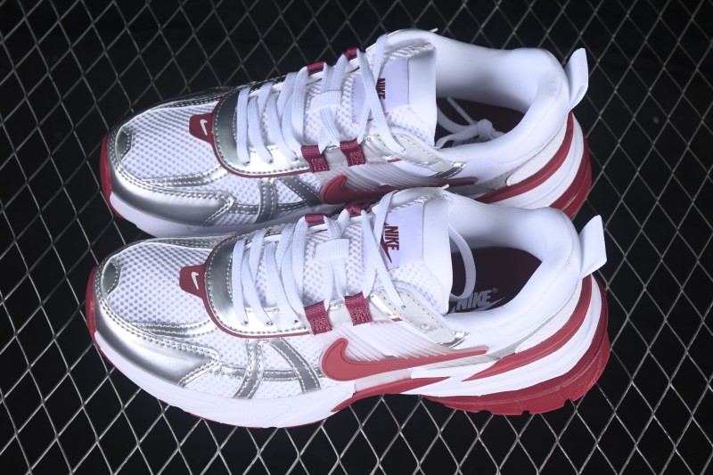 Nike V2K Run Retro Low-Top Running Shoes with Cushioning and Anti-Slip - FD0736-118