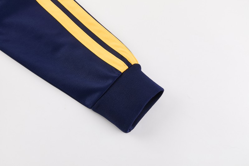 26/27 Real Madrid Royal Blue Full Zipper Jacket Tracksuit + Long Pants
