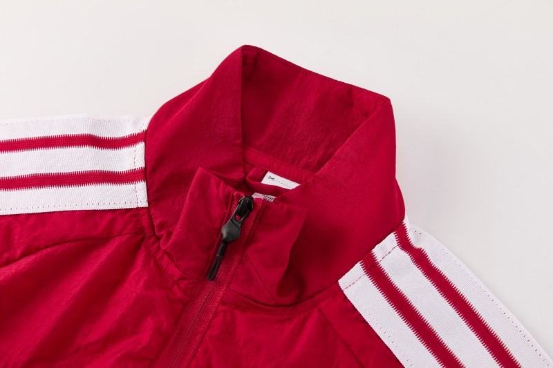 26/27 Arsenal FC Red  Full Zipper Windbreaker Jacket