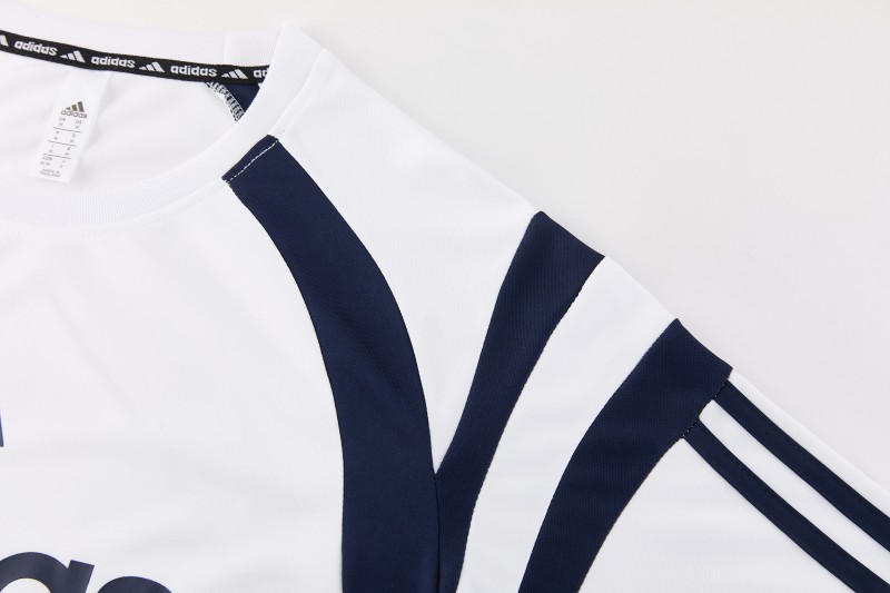 26/27 Adidas 17 White Short Sleeve+Soccer Shorts