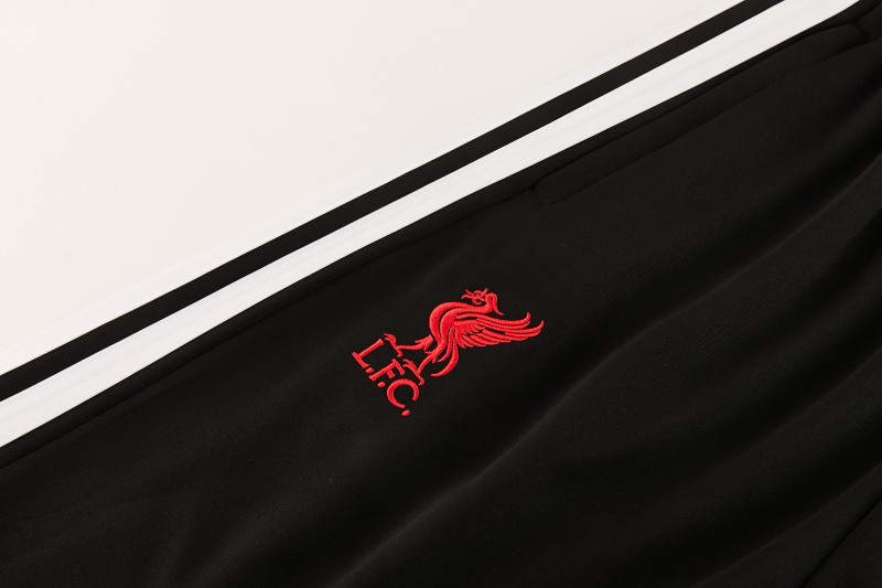 26/27 Liverpool White Half Zipper Jacket Tracksuit + Long Pants