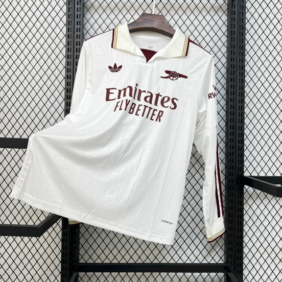 2025/26 Mens Arsenal Third Long Sleeve Jersey