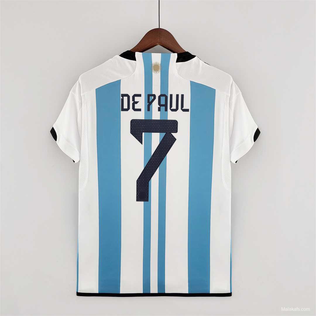 Argentina 22/23 home - 2 estrellas - Fans version