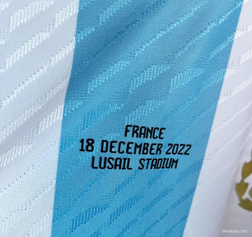 Argentina 22/23 home - Player version - Final vs France jersey