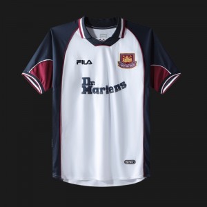 Retro 99/01West Ham United Away Jersey