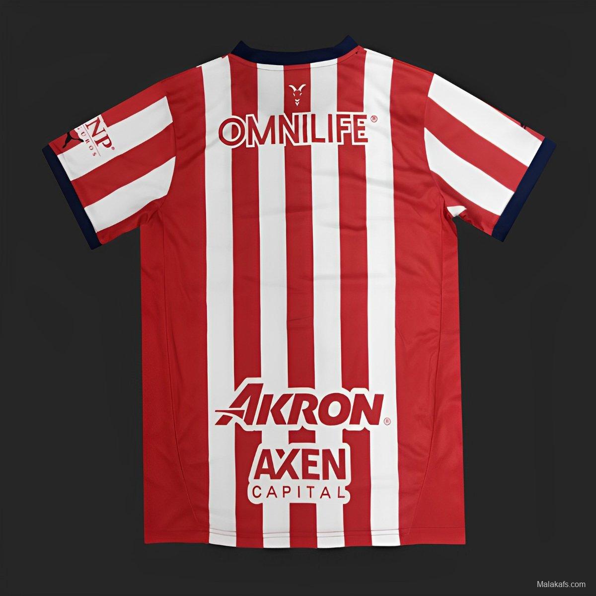 24/25 Chivas Guadalajara Home Jersey