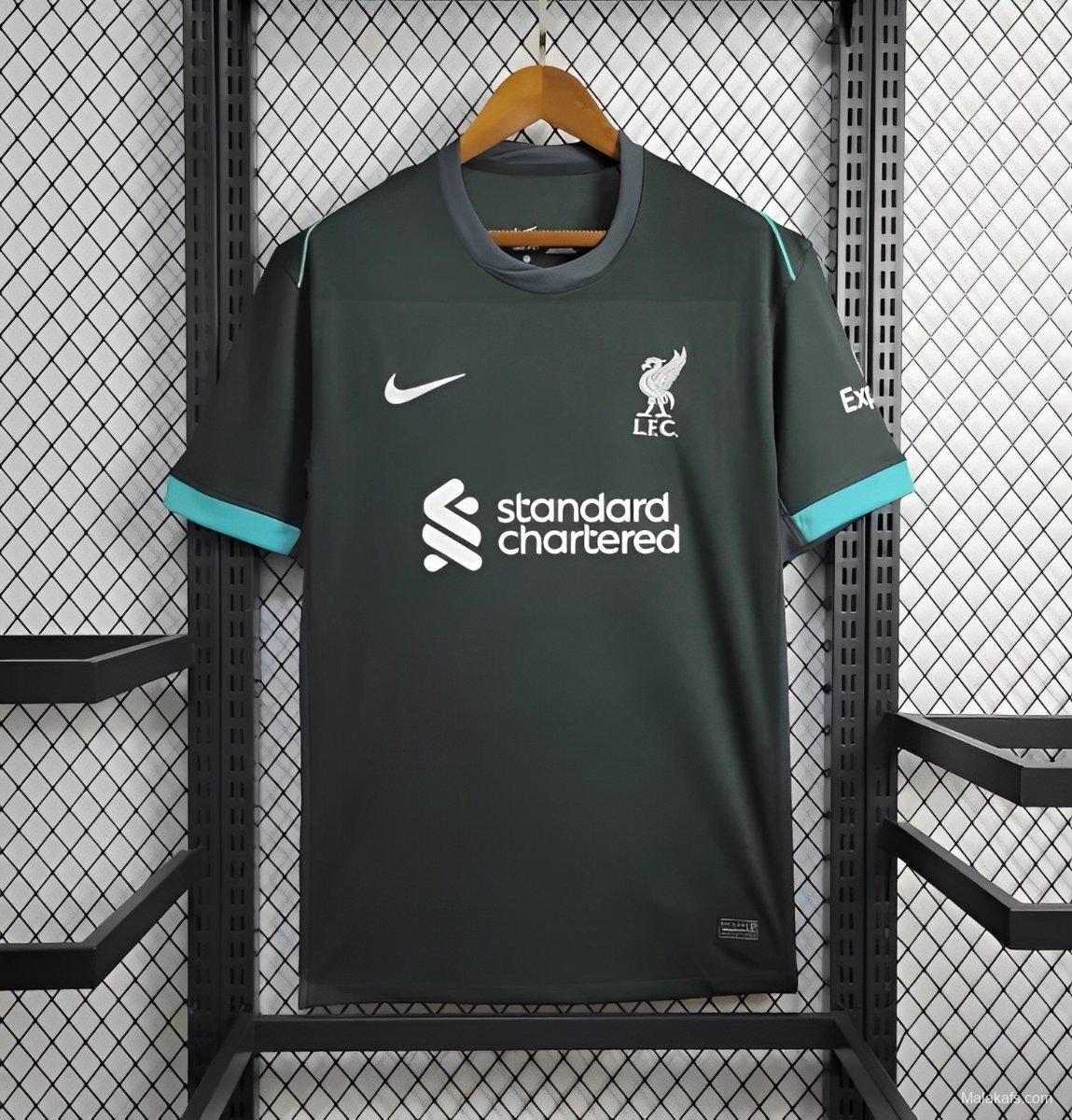 24/25 Liverpool Away Black Jersey