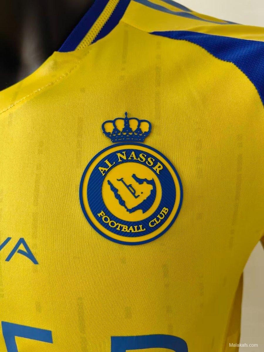 Player Version 24/25 Al-Nassr FC Home Jersey