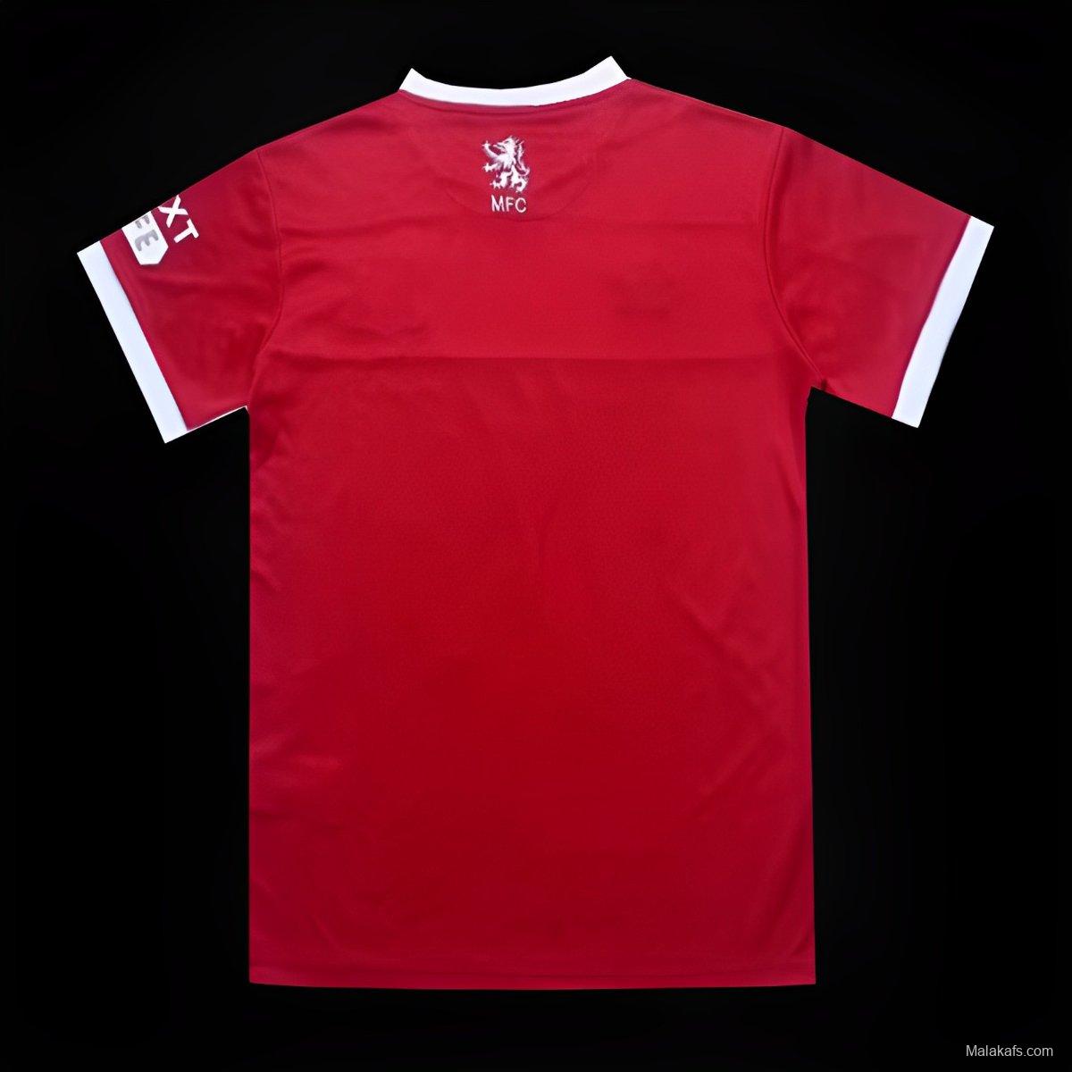 24/25 Middlesbrough Home Jersey