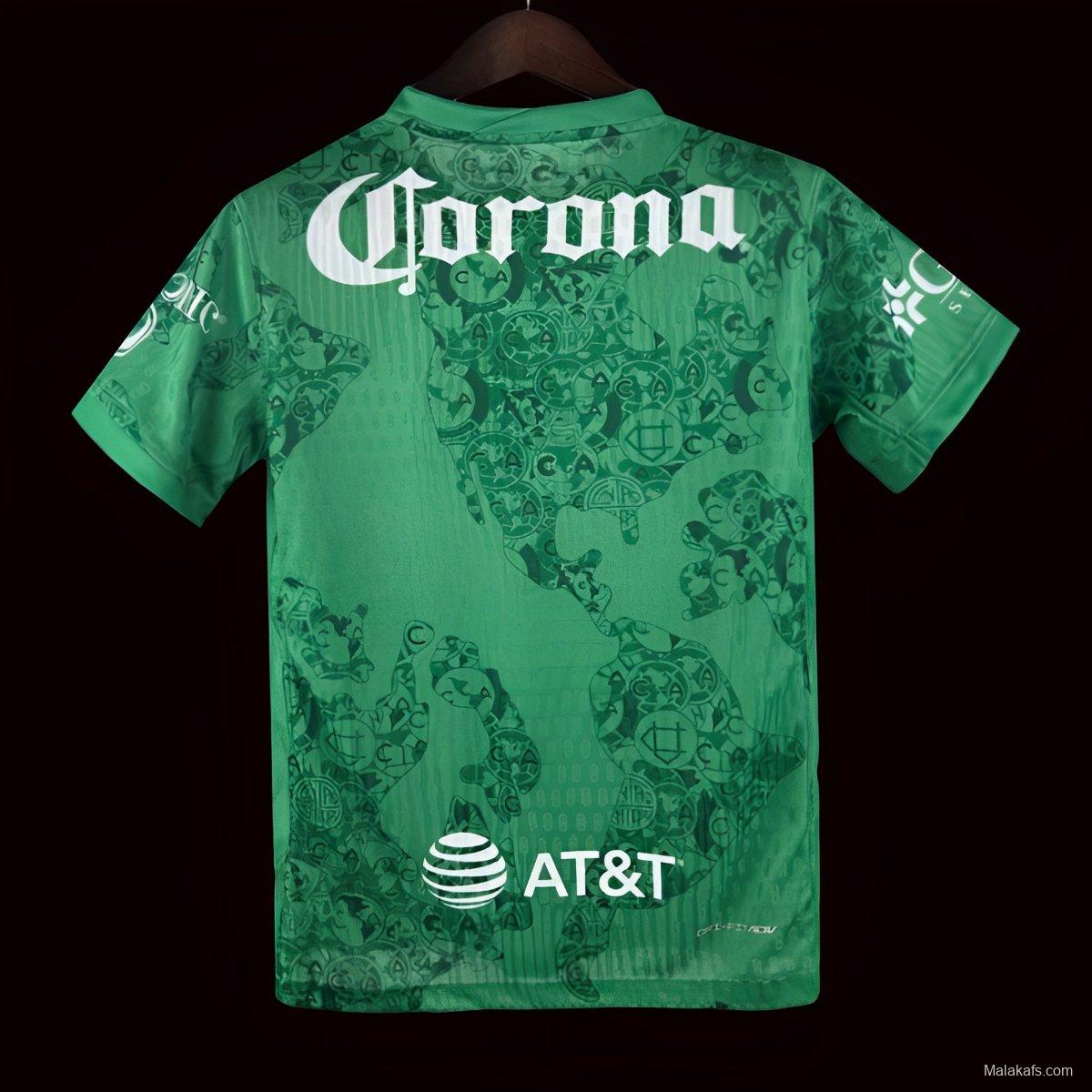 24/25 Club America Green Goalkeeper Jersey