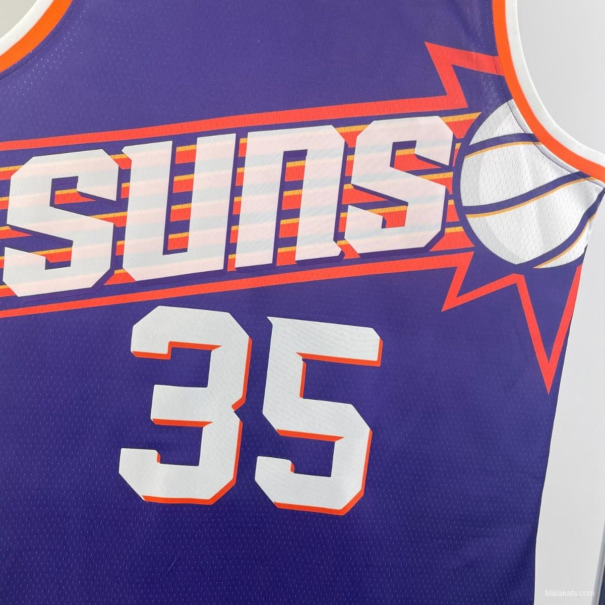 Phoenix Suns Kevin Durant #35 2023/24 Icon Edition Jersey