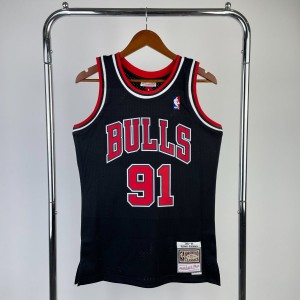 Chicago Bulls Dennis Rodman #91 Mitchell & Ness 1997/98 Hardwood Classics Jersey