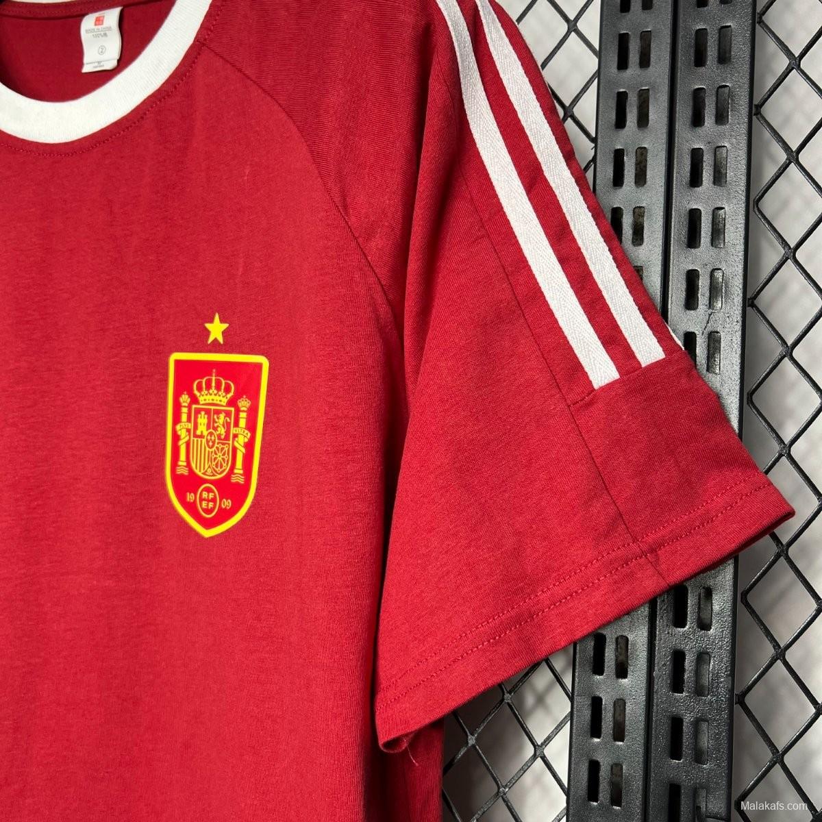 Retro Spain Euro 2024 Cotton Collection