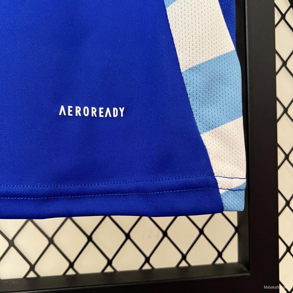 2024 Argentina Away Blue Jersey