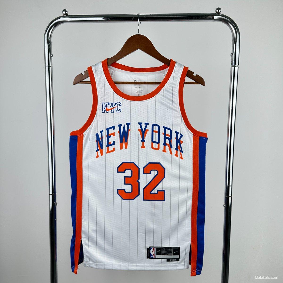 New York Knicks 2024/25 City Edition Jersey